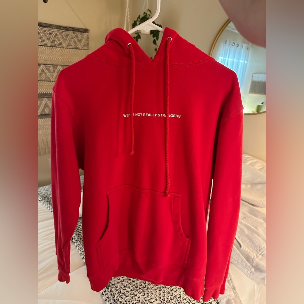 We’re Not Really Strangers Hoodie